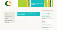 Desktop Screenshot of christophorus-schulverein.de